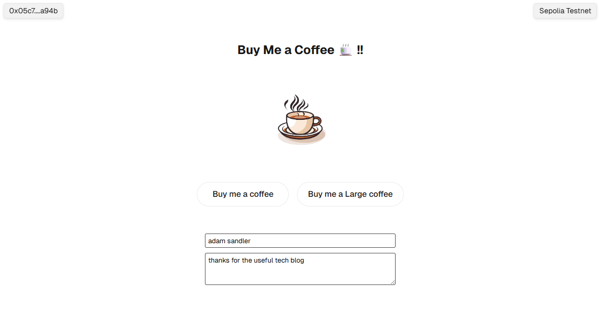 Buy me Coffee
